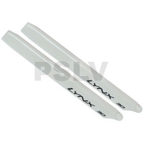 LX62758  Lynx Heli Innovations Plastic Main Blade 275 mm White 300X  